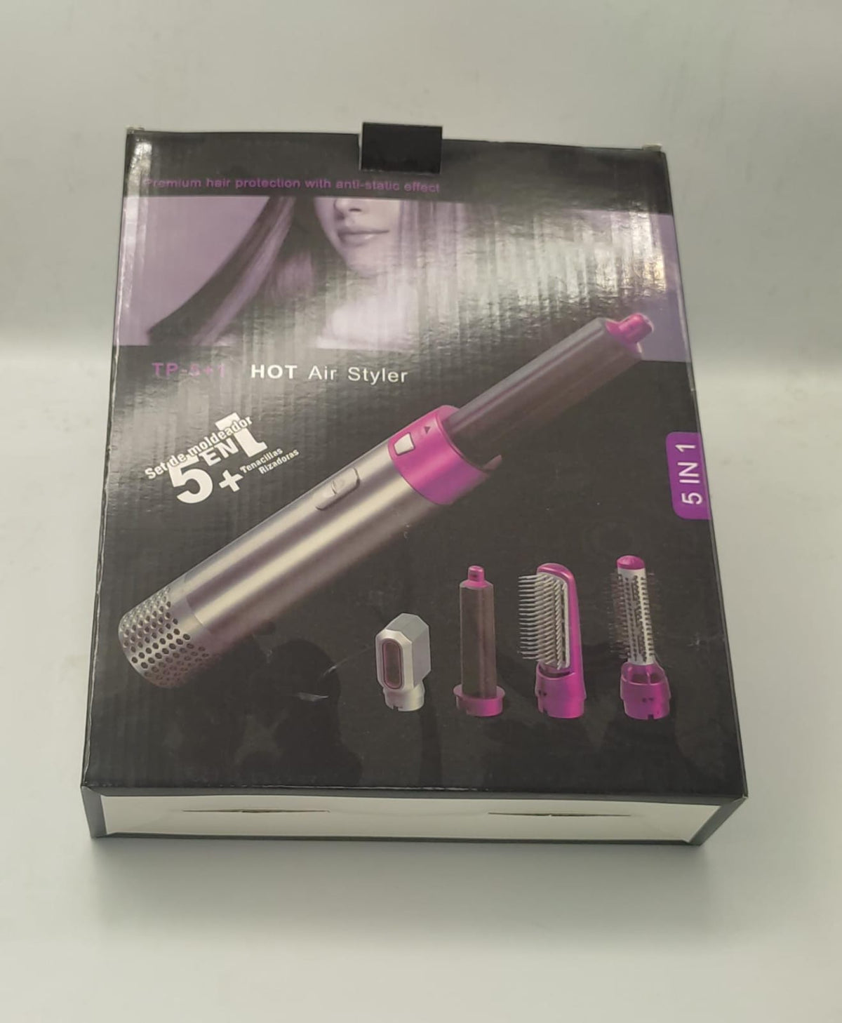 Hot Air Brush 5-in-1 Blow Dryer Brush for Smooth